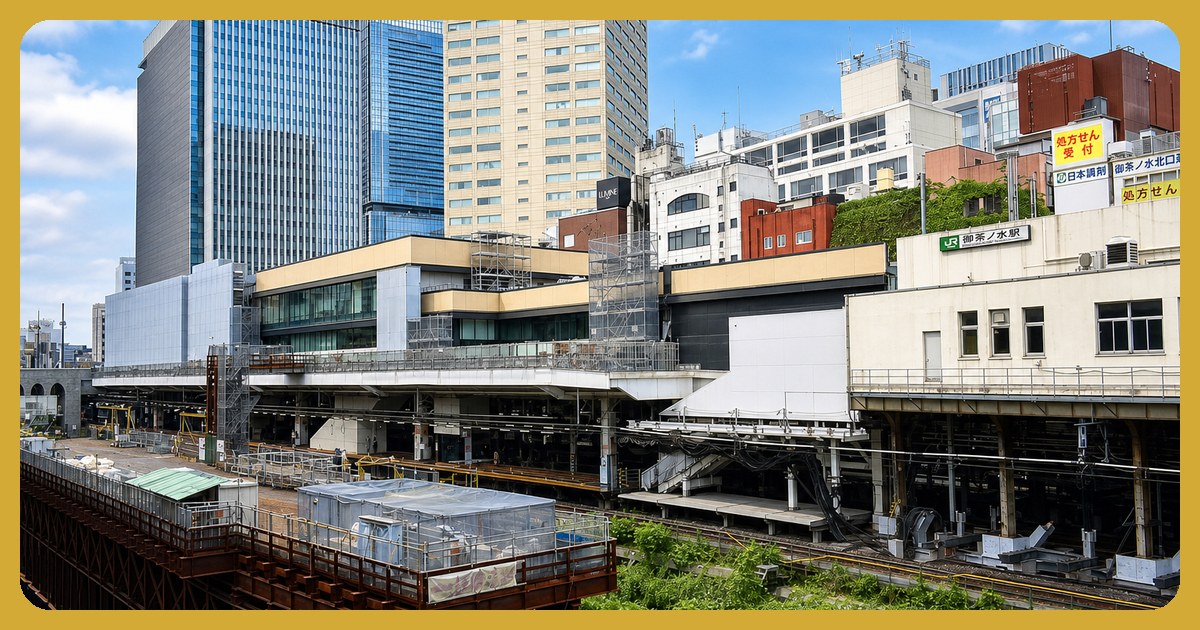 御茶ノ水駅の駅前風景