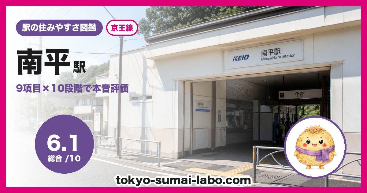 南平駅の住みやすさアイキャッチ