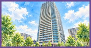 コスモポリス品川の外観イメージ
