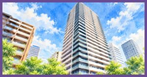 フェイバリッチタワー品川の外観イメージ