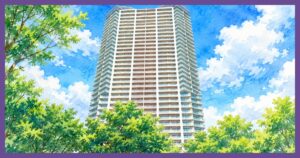 アーバンドック パークシティ豊洲 タワーAの外観イメージ