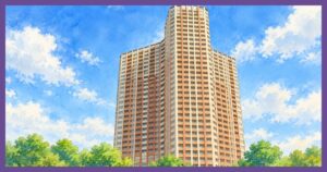 芝浦アイランド ケープタワーの外観イメージ
